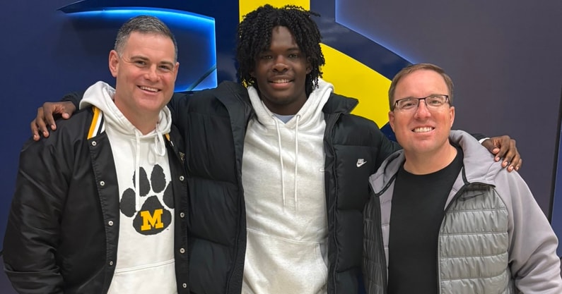 Jacob Peeler, Lawrence Britt and Eli Drinkwitz