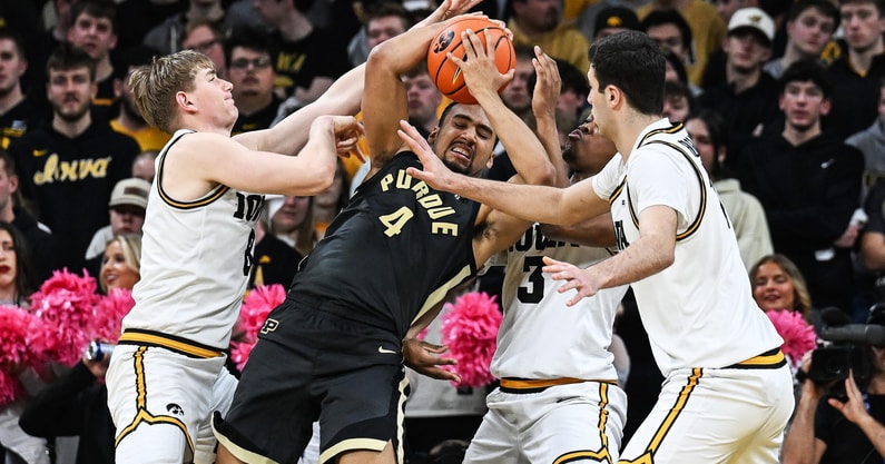 NCAA Basketball: Purdue at Iowa