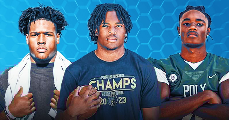 Noah Roberts, Donte Wright and Myels Smith afi