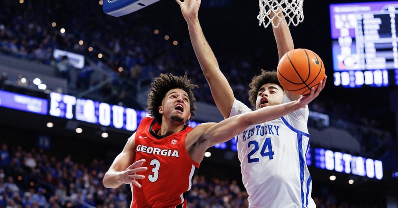 NCAA Basketball: Georgia at Kentucky