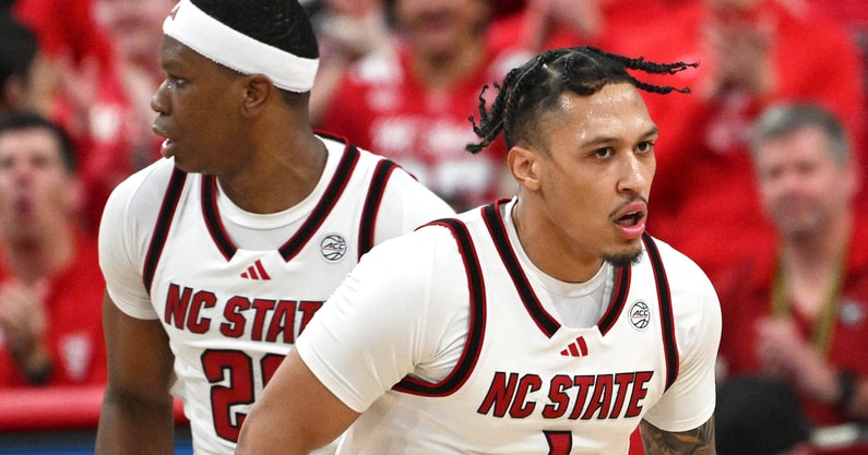 NC State forward Darrion Williams