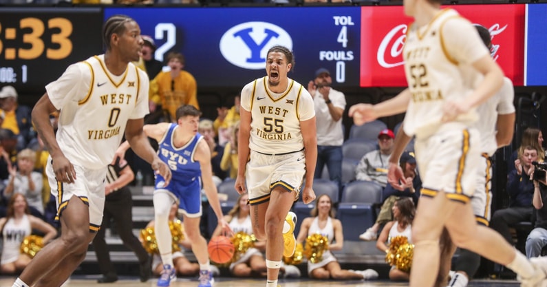 NCAA Basketball: Brigham Young at West Virginia