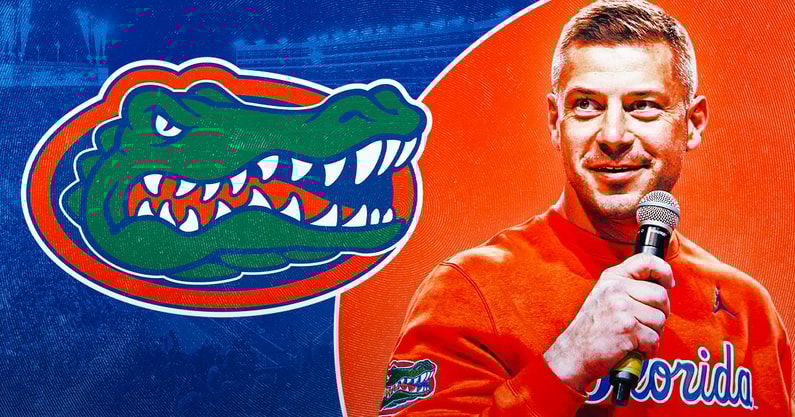 Florida Gators head coach Jon Sumrall