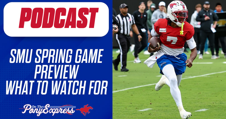 Smu Game SMU Spring Football Game Preview Podcast - On3