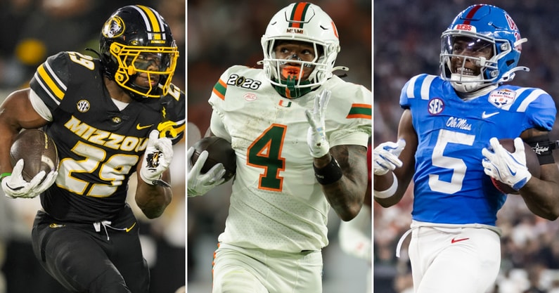 College Rbs Football EA Sports releases Top 10 rated RBs in College Football 27 - On3
