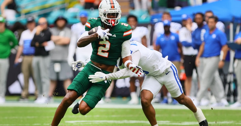 NCAA Football: Duke at Miami