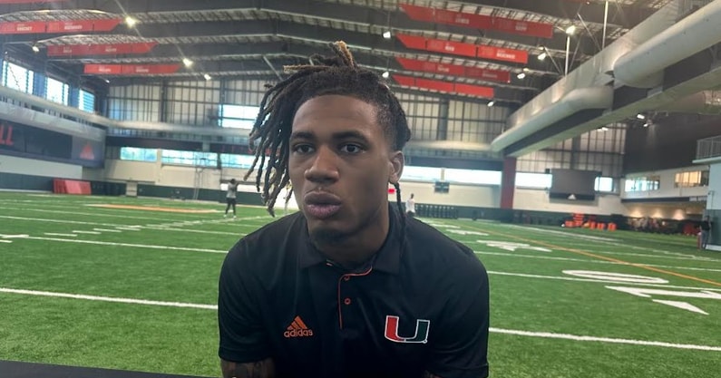 Miami WR Sam Brown