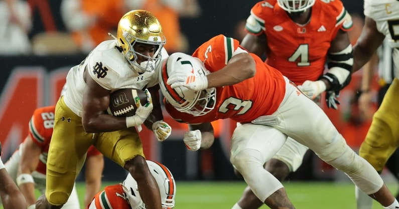 Akheem Mesidor Notre Dame