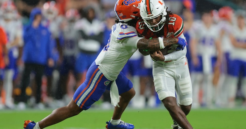 NCAA Football: Florida at Miami