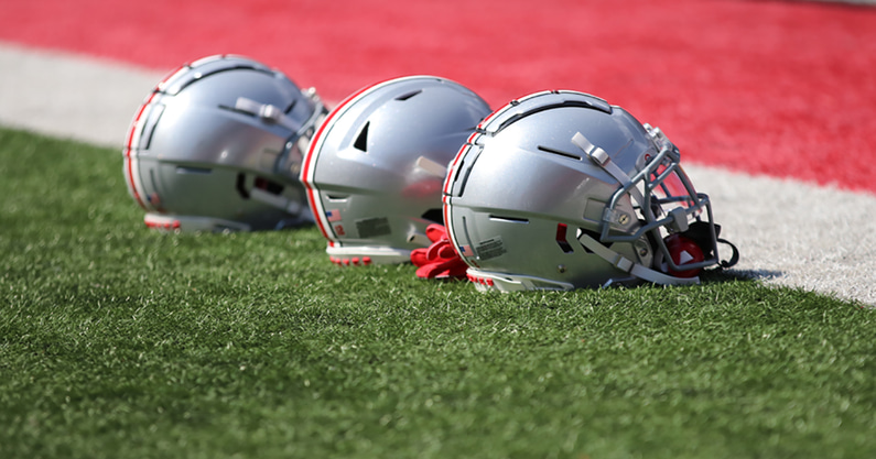 Ohio State helmet 2 by Birm -- Lettermen Row