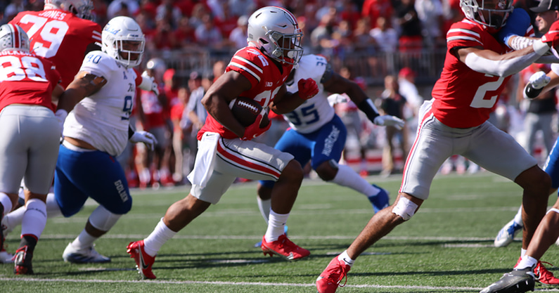 TreVeyon Henderson by Birm -- Lettermen Row