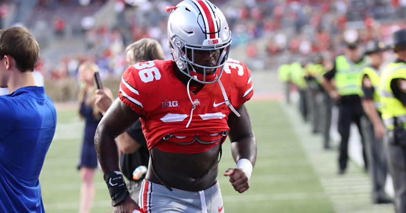 KVaughan Pope Ohio State by Birm-Lettermen Row