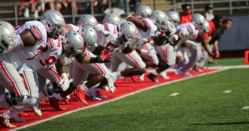 Ohio State Buckeyes by Birm -- Lettermen Row