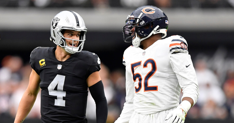 watch-khalil-mack-trolls-las-vegas-raiders-with-sack-celebration-chicago-bears
