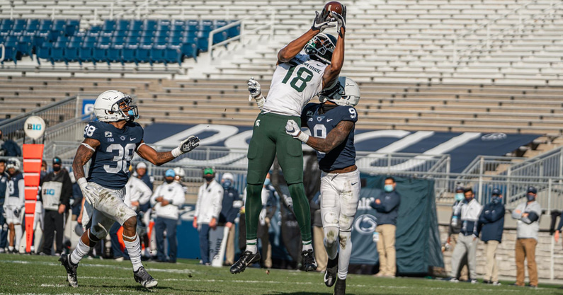 Michigan-state-transfer-Trevon-Morgan-tight-end-kentucky-football
