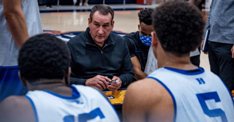 Mike Krzyzewski defends decision to start Paolo Banchero following legal dust up coach k grandson DWI arrest