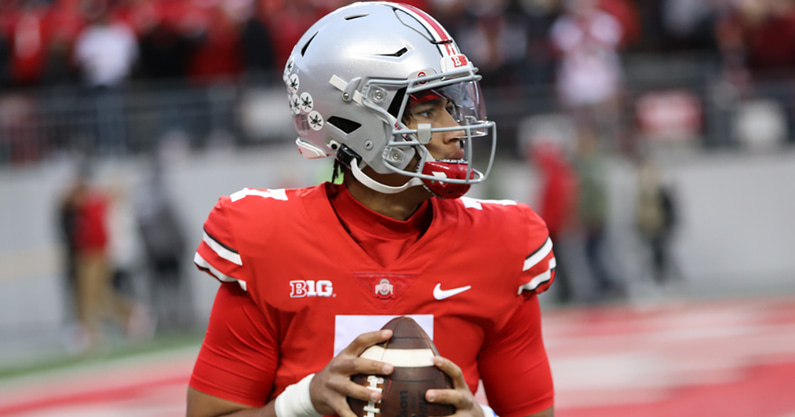 C.J. Stroud by Birm -- Lettermen Row
