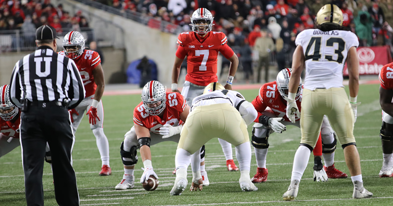 Ohio State Buckeyes by Birm -- Lettermen Row