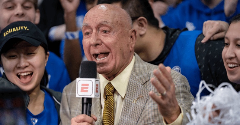 ESPN-college-basketball-analyst-dick-Vitale-cleared-1-vs-2-matchup-Gonzaga-Bulldogs-UCLA-Bruins-Tuesday