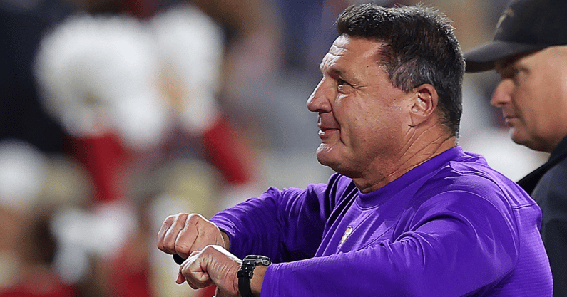 Ed Orgeron updates status of injured Sage Ryan Mason Smith Texas A&M Week 13