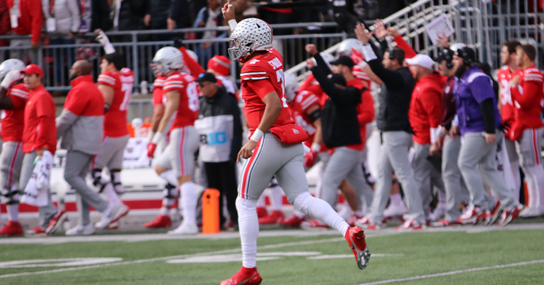 C.J. Stroud by Birm -- Lettermen Row