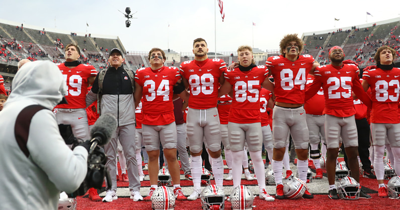 Ohio State Buckeyes by Birm -- Lettermen Row