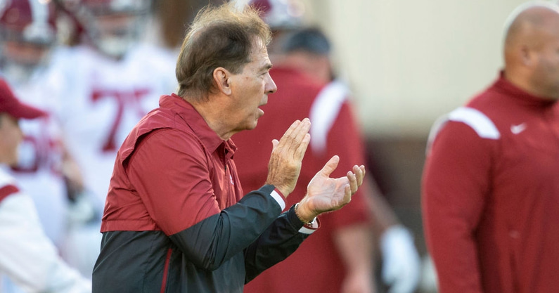 alabama-coach-nick-saban-discusses-approach-with-only-one-scholarship-running-back-available-against-georgia