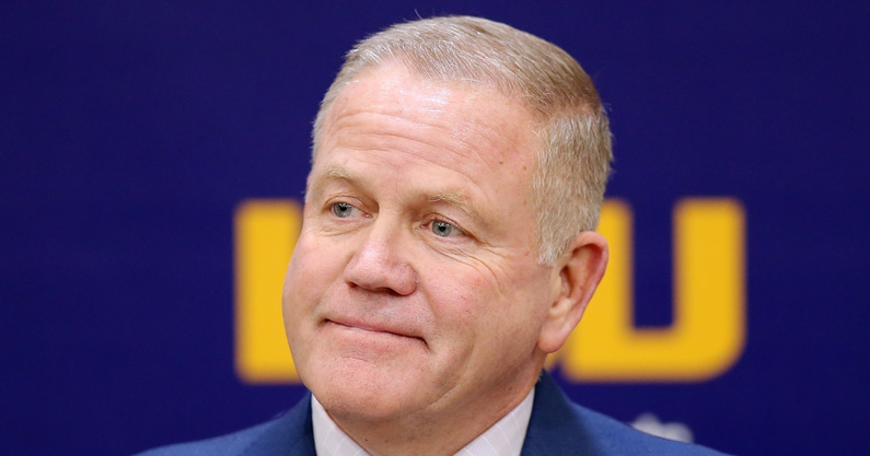 lsu-tigers-brian-kelly-land-notre-dame-transfer-punter-jay-bramblett-from-portal