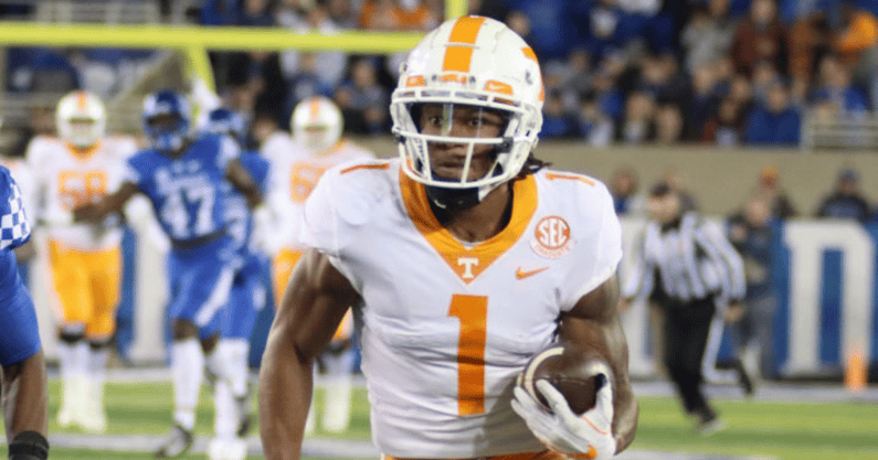 Tennessee-Volunteers-wide-receiver-Velus-Jones-makes-decision-future-2022-NFL-Draft