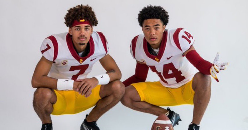 WATCH: USC commits, Five-Star Plus+ QB Malachi Nelson and 4-star WR ...