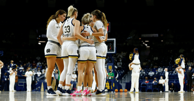 Notre Dame women's basketball scholarship chart: May 2022