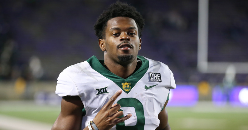 WATCH: Baylor wide receiver Tyquan Thornton breaks 40-yard ...