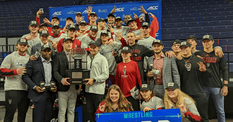 NC State wrestling wins fourth straight ACC championship