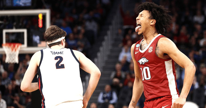 Arkansas makes college basketball history with Gonzaga upset