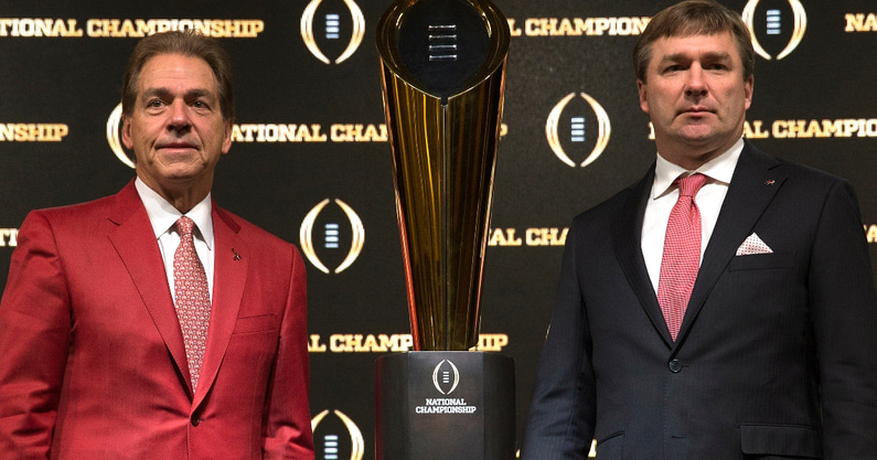 possibility-of-sec-southeastern-conference-staging-own-cfp-college-football-playoff-on-table-at-spring-meetings-greg-sankey-alabama-crimson-tide-georgia-bulldogs-texas-am-aggies-pete-thamel