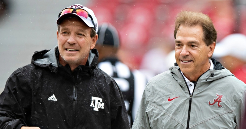Jimbo Fisher on latest with Nick Saban feud We are great SEC Media Days respect for Alabama