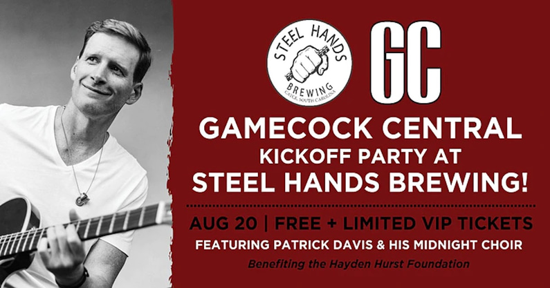 gamecock-central-kickoff-party-steel-hands-brewing-2022