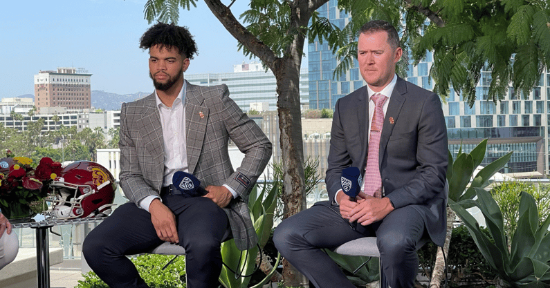 Lincoln Riley media day