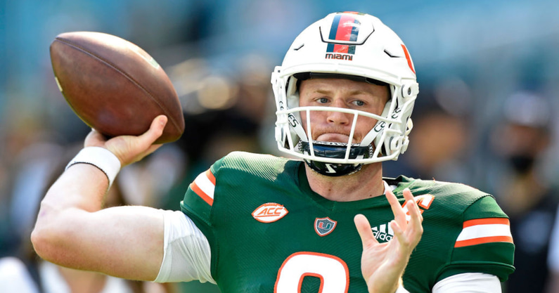 Tyler Van Dyke assesses his confidence in Miami receivers after recent injuries Xavier Restrepo
