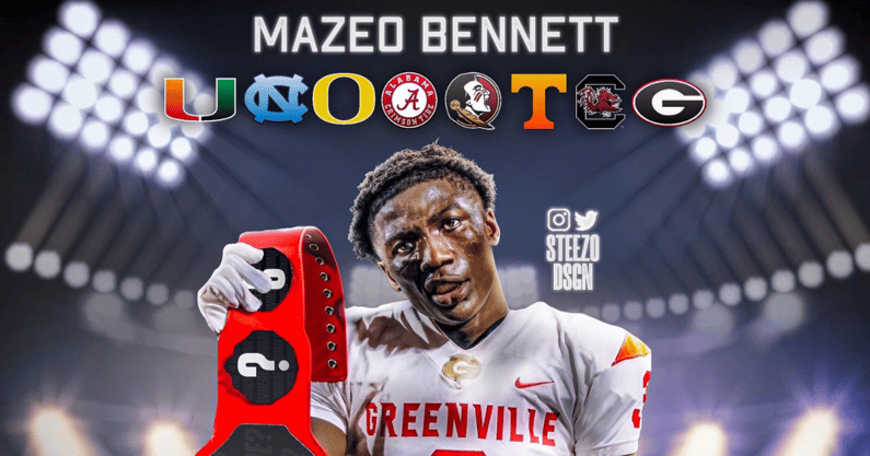 south carolina gamecocks football recruiting target Mazeo Bennett