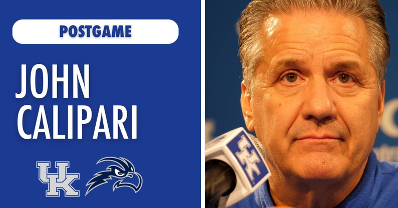 calipari-postgame-north-florida