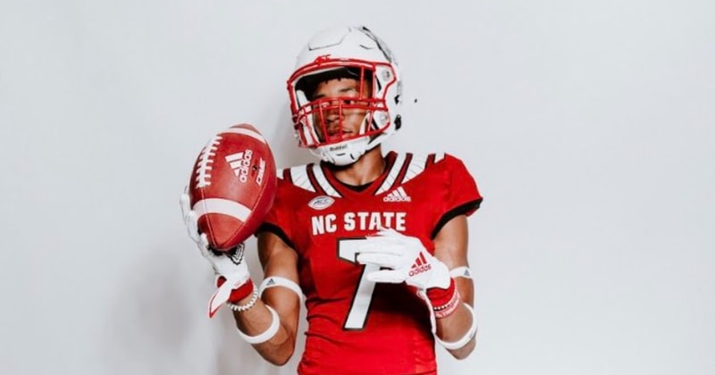 NC State transfer Brandon Cisse is a target for South Carolina out of the portal (Photo: Brandon Cisse)
