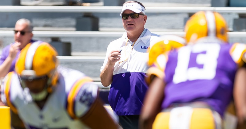 LSU head coach Brian Kelly