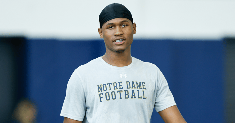 Who decommitted from Notre Dame and where did they sign?