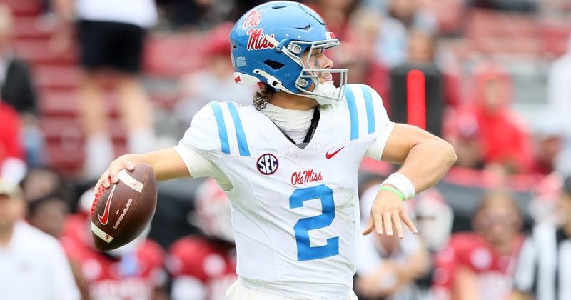NCAA Football: Mississippi at Arkansas