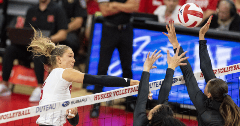 Volleyball Riser Nebraska Womenβs Roundup: Softball lands two 2027 commits, Volleyball ...