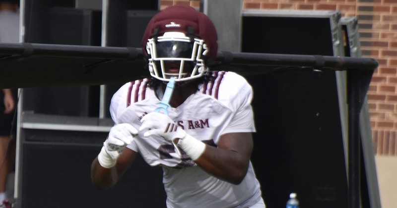 Texas A&M linebacker Ray Coney
