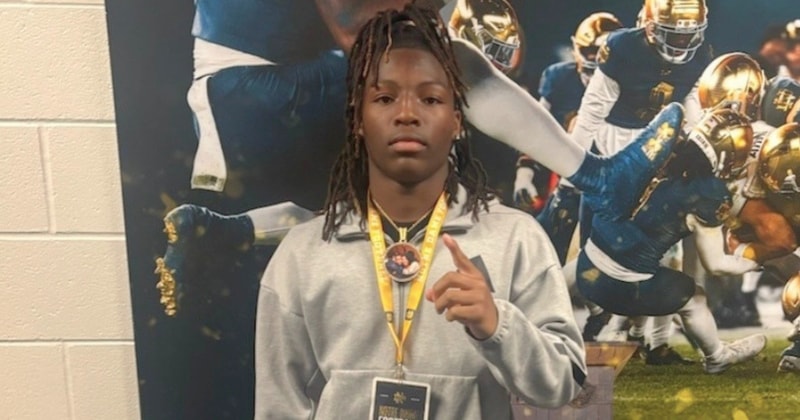 Notre Dame surges up board for WR Trey Finney following visit