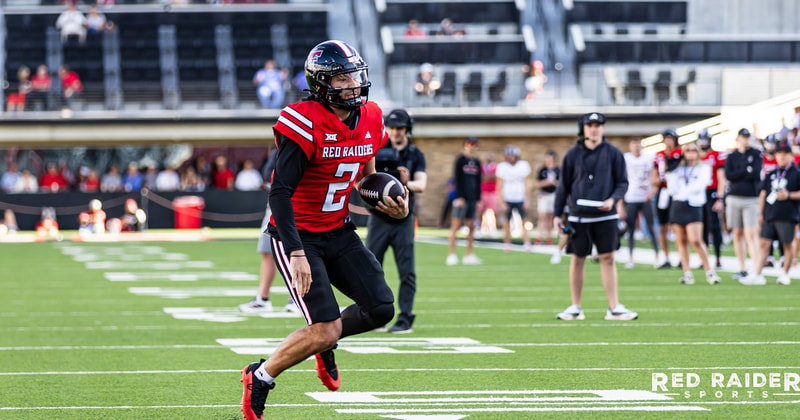 Texas Tech Quarterback Brendan Sorsby