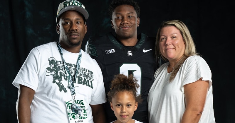 Michigan State '27 safety commit Ty'ire Clark talks weekend visit